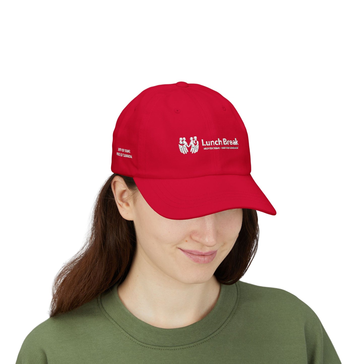 Lunch Break Dad Cap — Embroidered Casual Baseball Hat