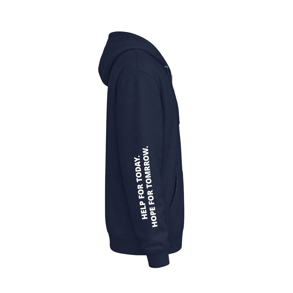 Lunch Break Hoodie — Cozy Zip-Up Pullover with Group Logo