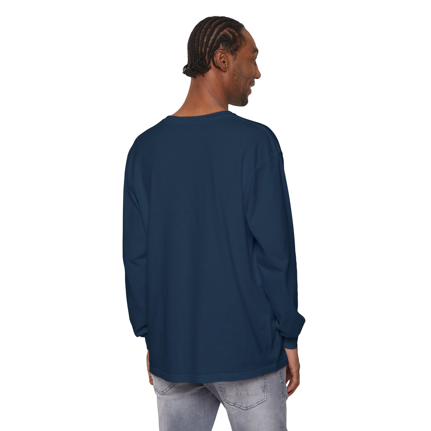 Inclusive Community Long Sleeve T-Shirt - Garment-Dyed Cozy Wear