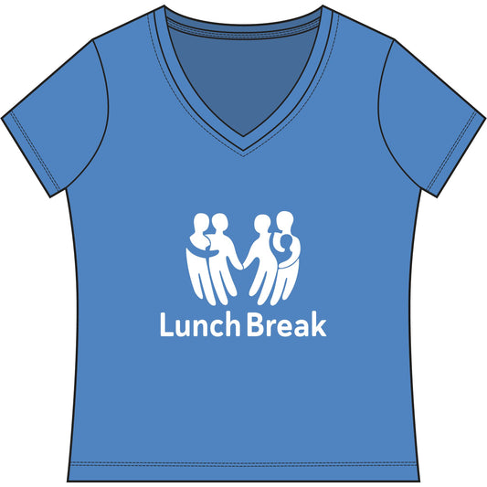 Lunch Break Women's Re-Tee V-Neck