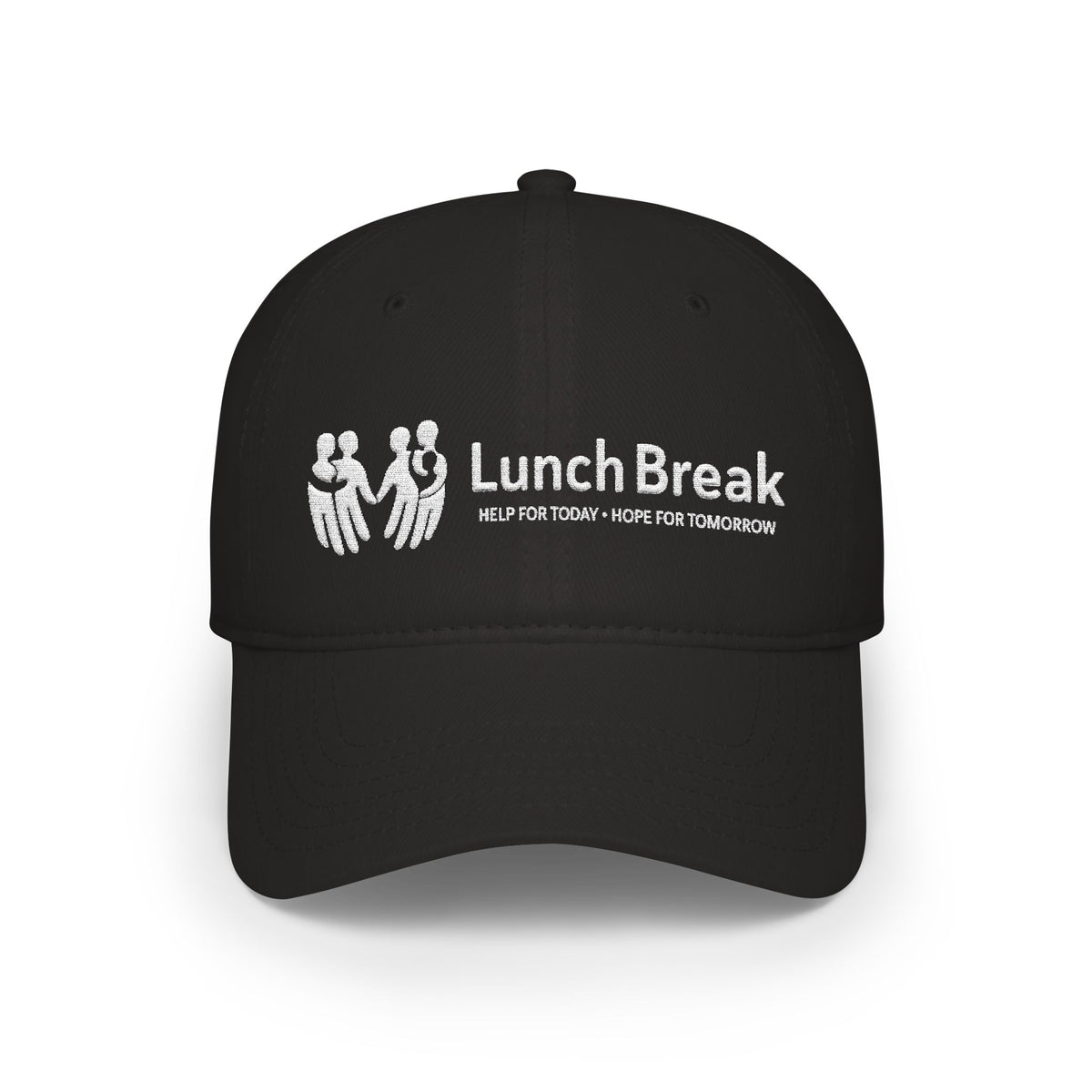 Lunch Break Low Profile Baseball Cap Emroidered