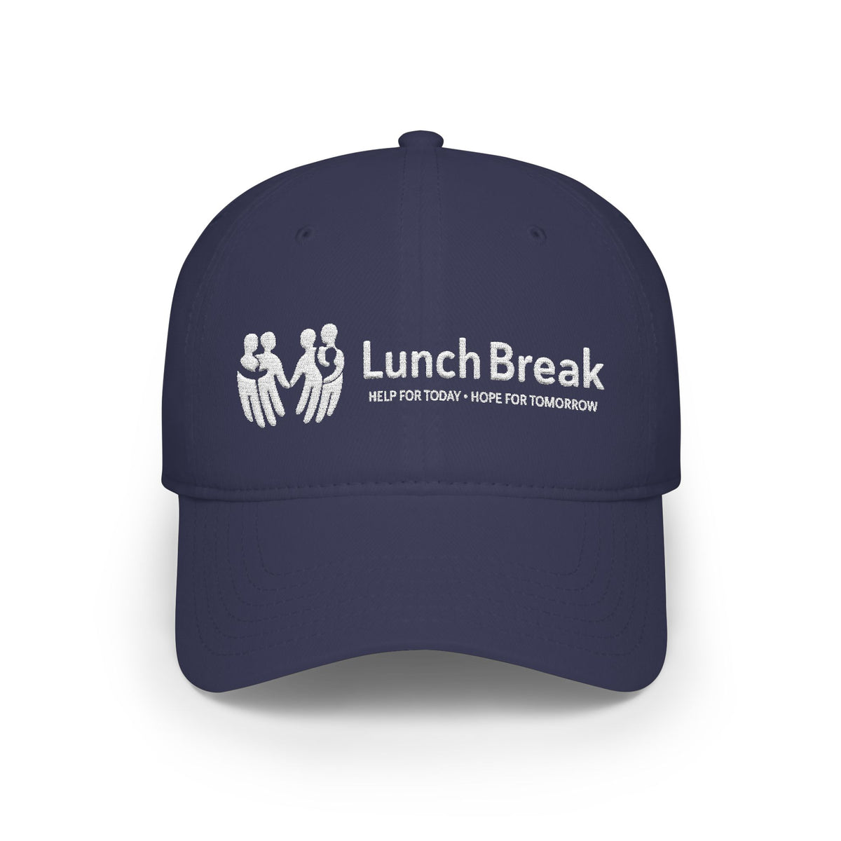 Lunch Break Low Profile Baseball Cap Emroidered