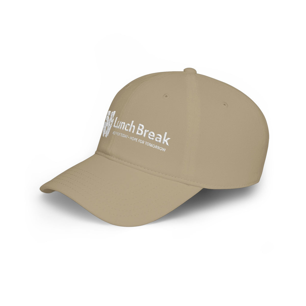 Lunch Break Low Profile Baseball Cap Emroidered