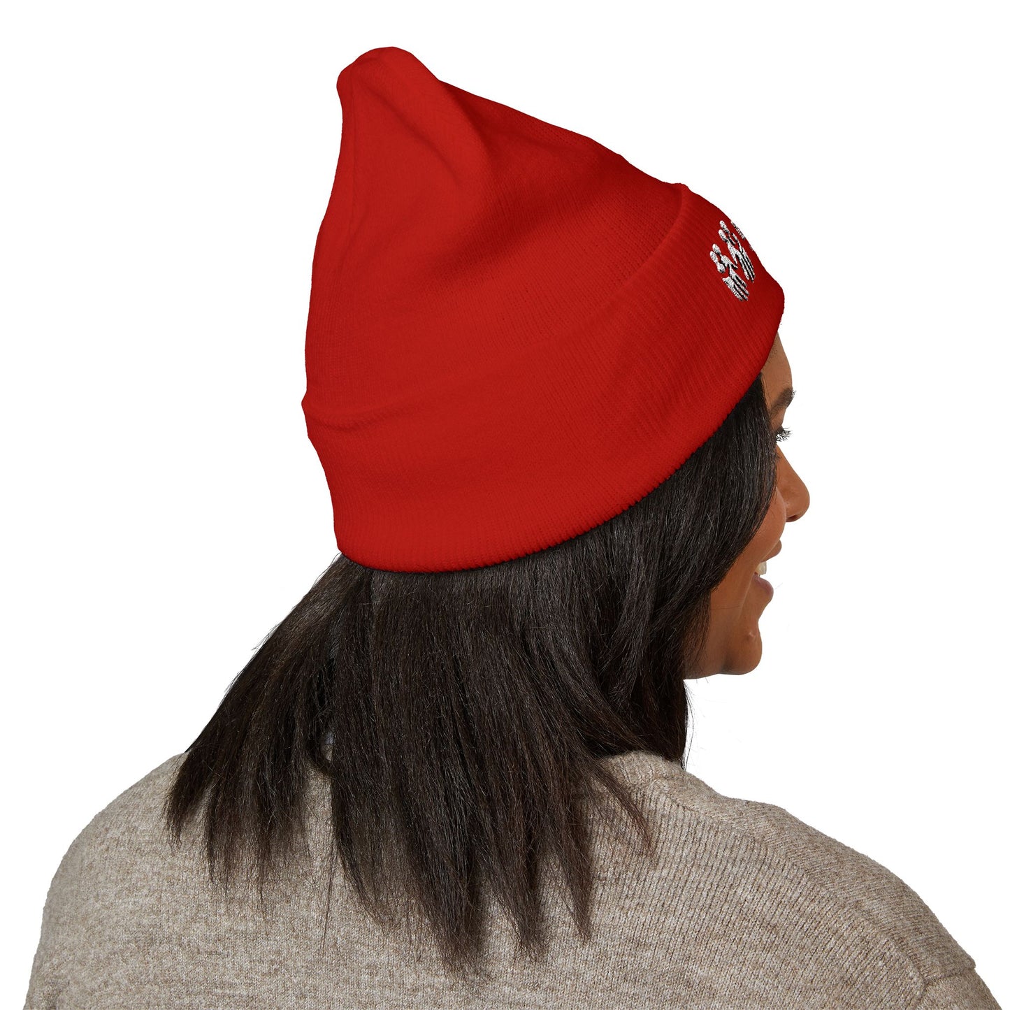 Lunch Break Embroidered Cuffed Beanie - Various Colors