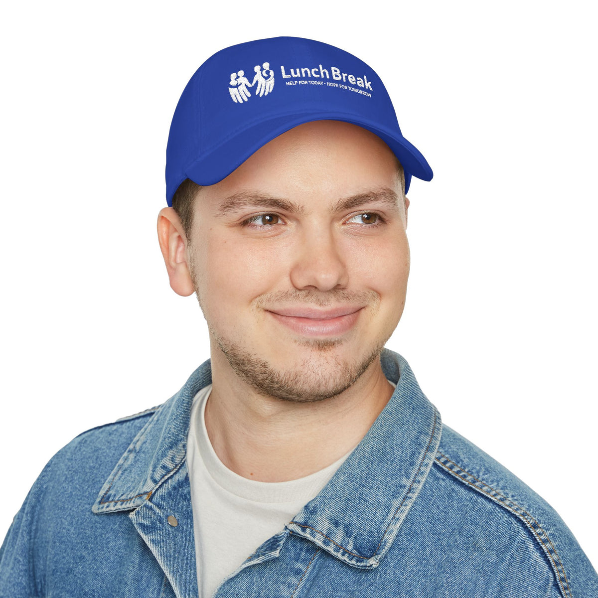 Lunch Break Low Profile Baseball Cap Emroidered