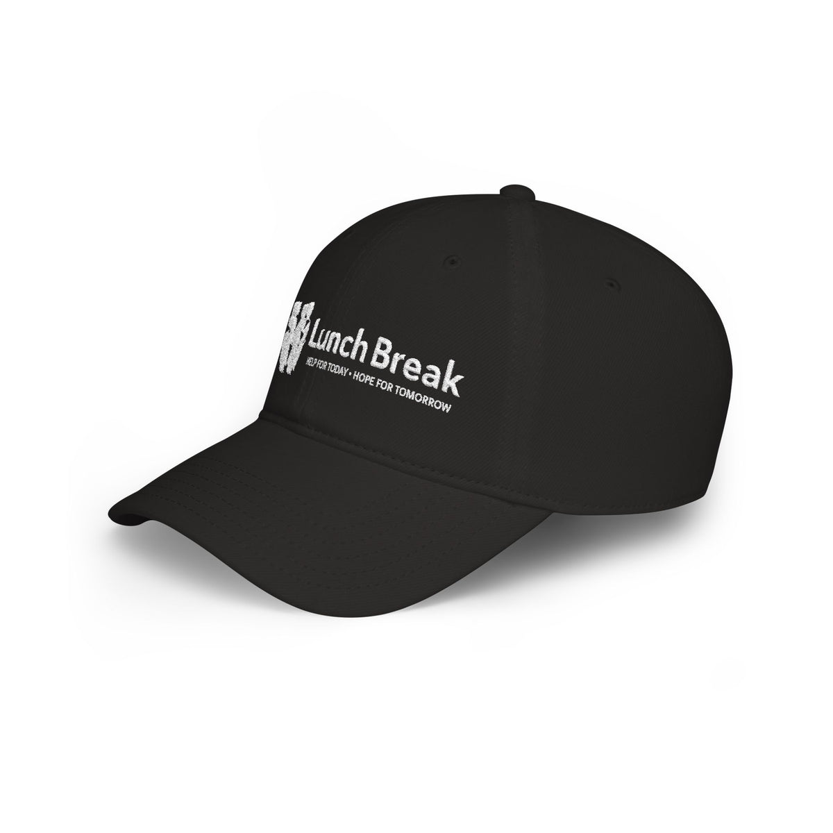 Lunch Break Low Profile Baseball Cap Emroidered