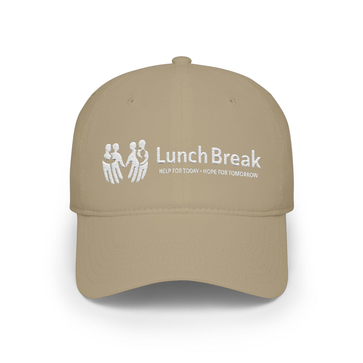 Lunch Break Low Profile Baseball Cap Emroidered