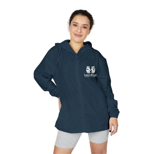 Lunch Break Unisex Full-Zip Windbreaker Jacket