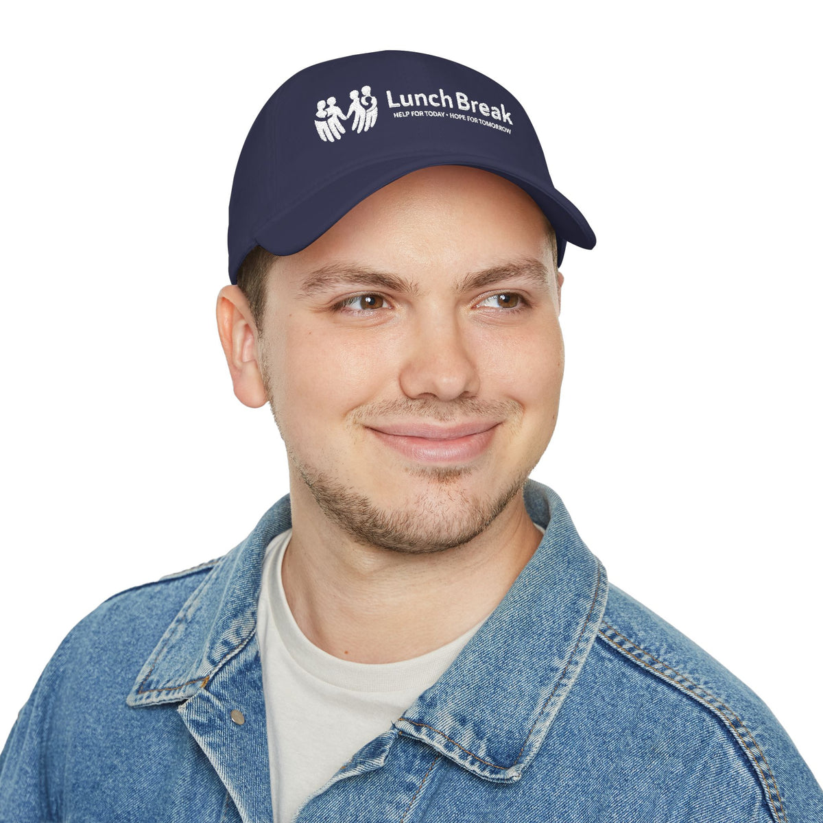 Lunch Break Low Profile Baseball Cap Emroidered
