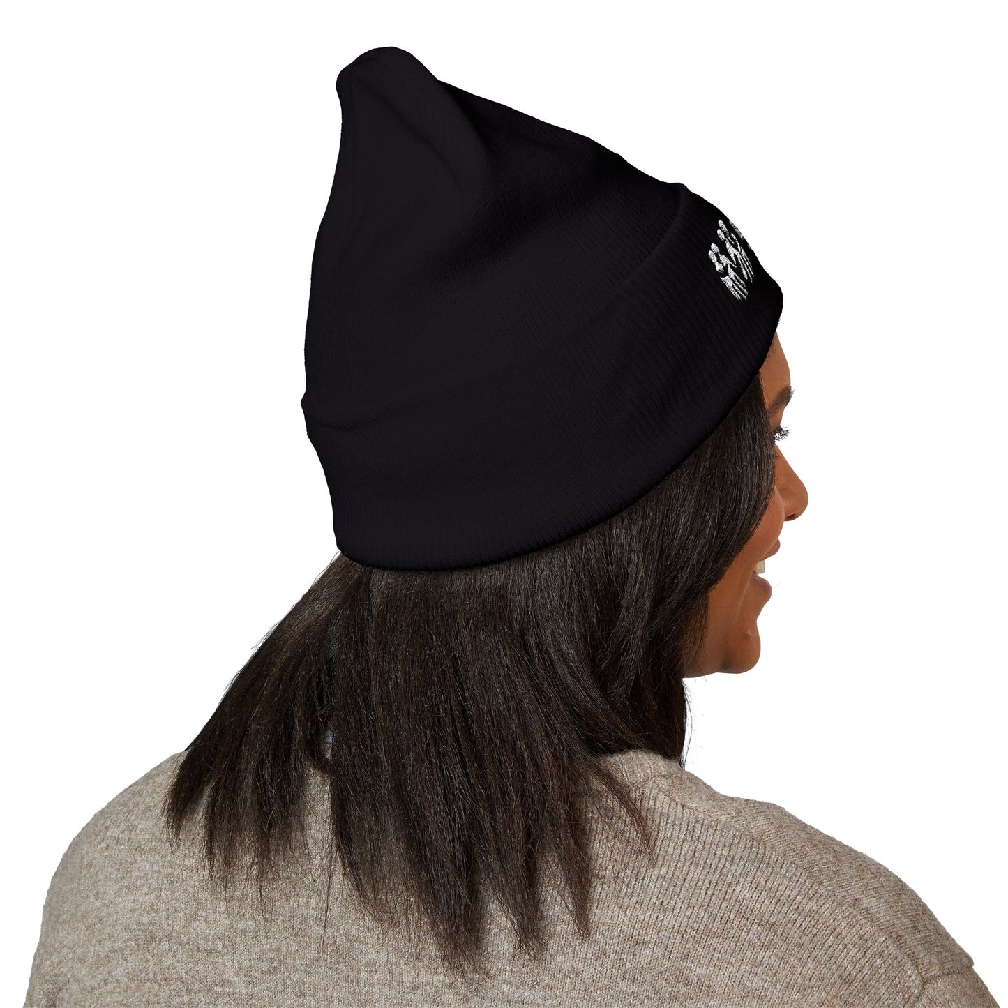 Lunch Break Embroidered Cuffed Beanie - Various Colors