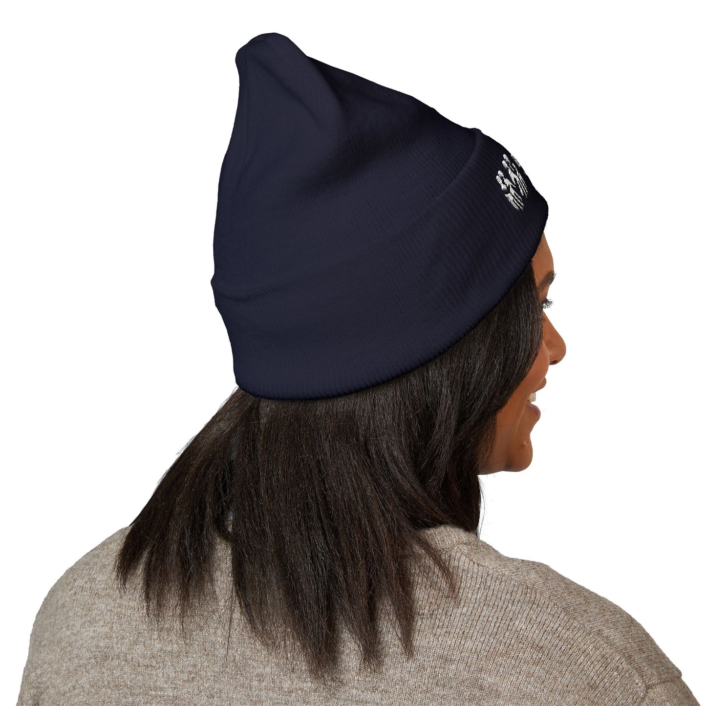 Lunch Break Embroidered Cuffed Beanie - Various Colors