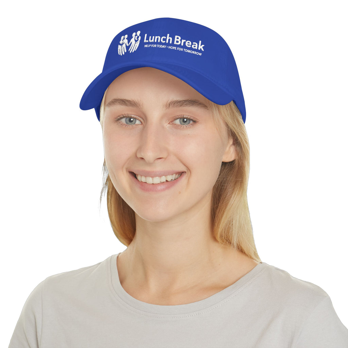 Lunch Break Low Profile Baseball Cap Emroidered