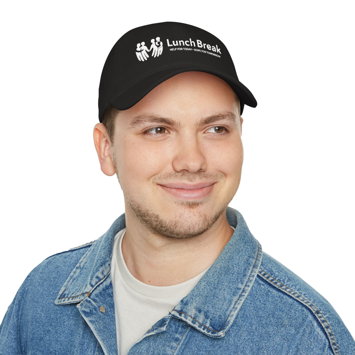 Lunch Break Low Profile Baseball Cap Emroidered