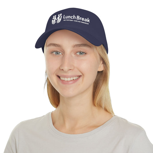 Lunch Break Low Profile Baseball Cap Emroidered