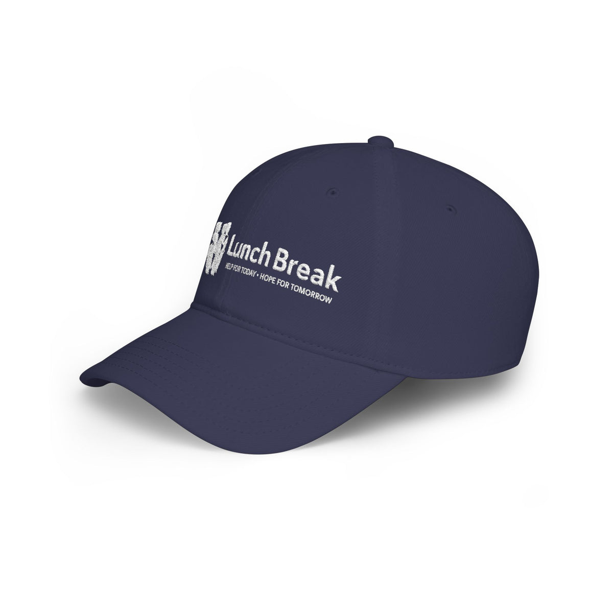 Lunch Break Low Profile Baseball Cap Emroidered